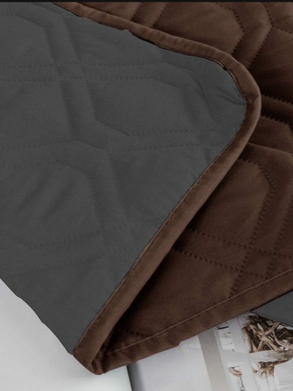 Dog Bed Blankets Cover for Bed Couch Sofa Reversible Used